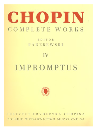 Chopin, Frédéric Impromptus for piano