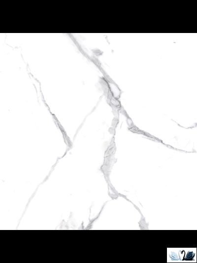 Керамогранит Italica Calacatta Splendid Silver 80х80 см белый полированный