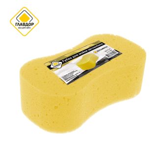 Губка для мойки автомобиля &quot;Гитара&quot; 12x22х5, Главдор