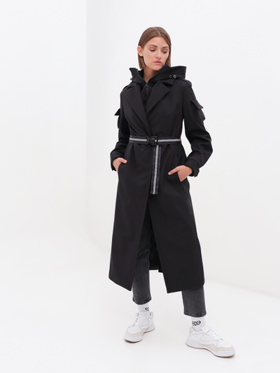 Плащ Palletoque Черный