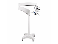 JustVision by Semorr JVM D - операционный микроскоп с плавным изменением увеличения, LED-подсветкой и объективом с изменяемым рабочим расстоянием (f=180-460), встроенной Wi-Fi 4К камерой, удлиненными окулярами, мобильное крепление (Китай)