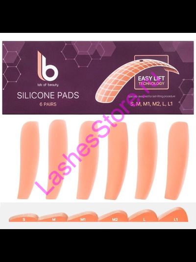 Набор Силиконовых форм (валиков) LB (6 пар)