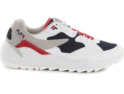 Кроссовки FILA VAULT CMR JOGGER Бело-красно-черные мужские (41-45)