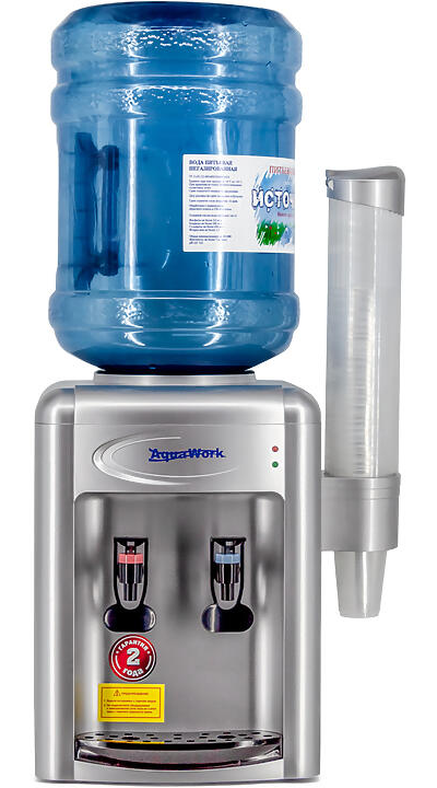 Кулер для воды Aqua Work 0.7-TDR серебро