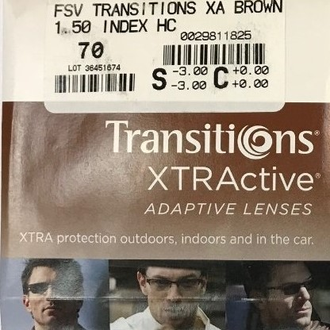 Фотохромная линза Younger 1.5 Transitions Xtractive NewGen SHMC