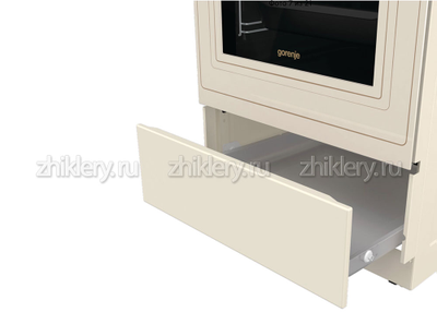 Выдвижной ящик Gorenje для плиты шириной 50 см (ретро)