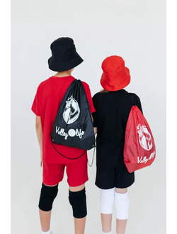 Рюкзак-мешок черный