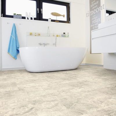 Биополы Wineo 1500 Fusion Combinations Ornaments.Bright.Light PL152C в интерьере ванной