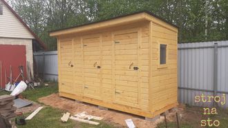 Хозблок #8 (Размер 4-1.5-2.2м)