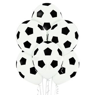 Латексный шар футбольный мяч (6шт)