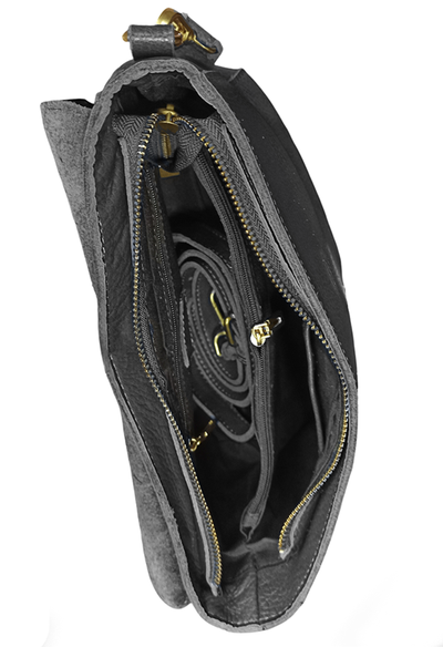 (АРТИКУЛ: 9979/5) СУМКА ЖЕНСКАЯ НЕБОЛЬШАЯ, НАТУРАЛЬНАЯ КОЖА, ЧЕРНАЯ, РЕМЕНЬ ЧЕРЕЗ ПЛЕЧО