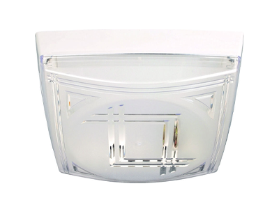 Светильник HOROZ КВАДРАТНАЯ МОДЕРН наст.-потол. E27 пластик. (белый) (4шт/ц.1шт.) 252х81мм 400.001.102