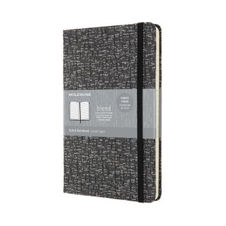 Записная книжка Moleskine Blend 19 (в линейку), Large, серая