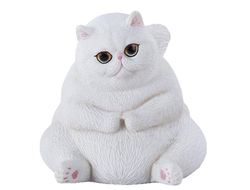 Очень толстый котик (белый) - Коллекционная фигурка 1/6 Pudgy Cat (JXK291A) - JXK