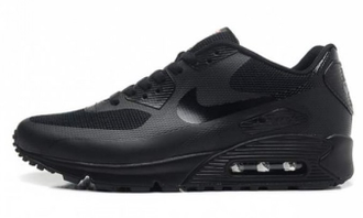 Nike Air Max 90 Hyperfuse Черные (36-45) Арт. 004MF