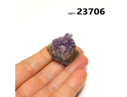 Аметист натуральный (друза) Бразилия арт.23706: 13,7г - 29*23*20мм