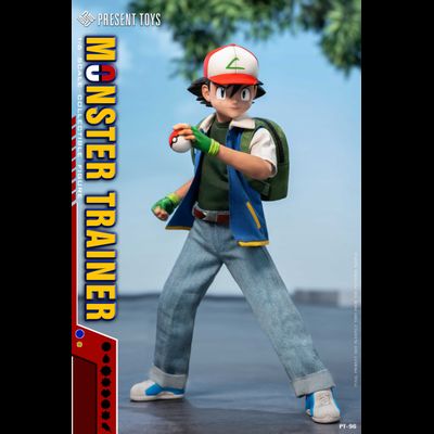 ПРЕДЗАКАЗ - Эш Кетчум (серия Pokemon) - Коллекционная ФИГУРКА 1/6 Monster Trainer (PT-sp96) - PRESENT TOYS ?ЦЕНА: 16900 РУБ.?