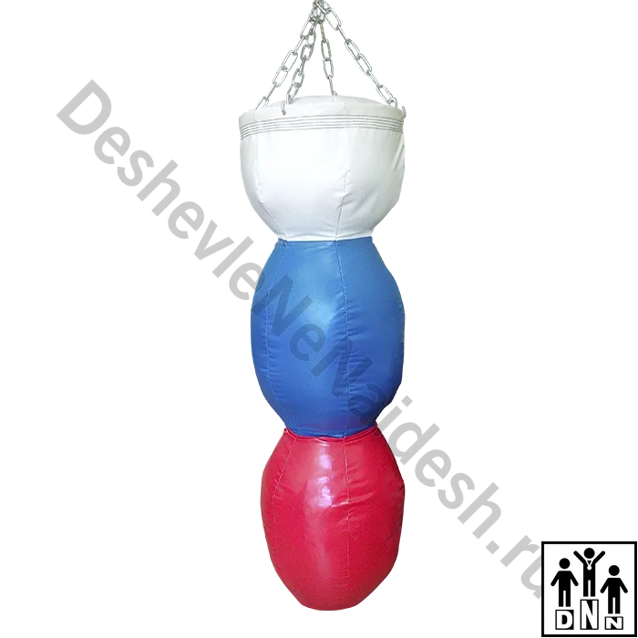 Тpёxceкциoнный боксерский мешок