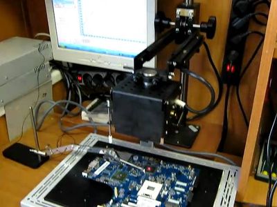 Ремонт /замена микросхемы южного моста ноутбука