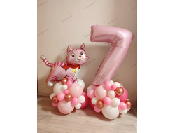 Набор Шаров Котенок с шарфиком