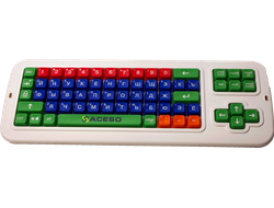 Клавиатура Clevy с большими кнопками и накладкой, беспроводная