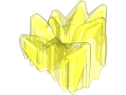 Bionicle Armor Crystal Cluster, Trans-Neon Green (25534 / 6150528)