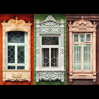 D0357 Русские наличники