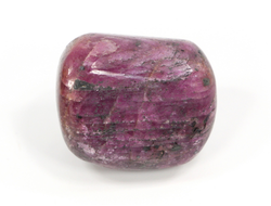 Корунд красный (рубин), галтовка, Мьянма (27*22*18 мм, 28,4 г) №27563