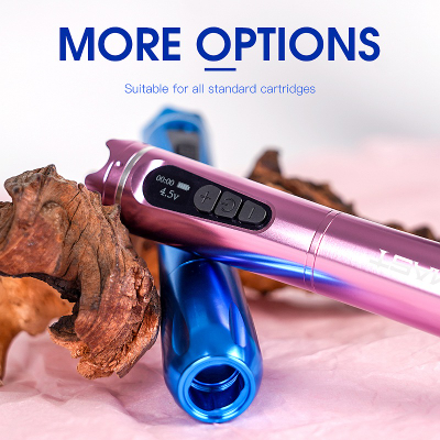 Беспроводная машинка для татуажа Mast Crown P35 Permanent Makeup Pen Black