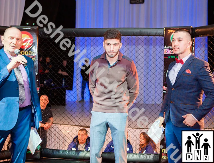 Октагон. турнир Grad-5. Бои без правил Восьмиугольник 18