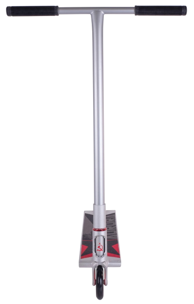 Трюковой самокат Tech Team Aurora silver спереди