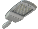 Уличный консольный светодиодный светильник 40Вт 5000К 6500Лм IP66 КСС широкая боковая