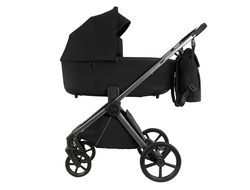 Коляска 2в1 Pituso Teffy, Caviar Black / Graphite (Черный)