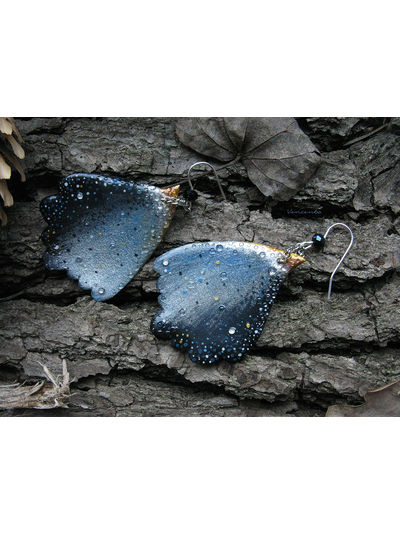 Волшебные серьги &quot;Крылышки Феи Утреннего Тумана&quot;