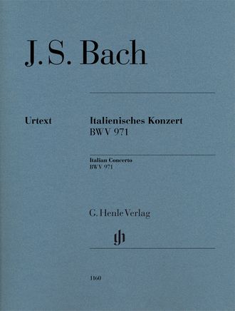 Bach, J.S. Italienisches Konzert BWV971: für Klavier (ohne Fingersatz)