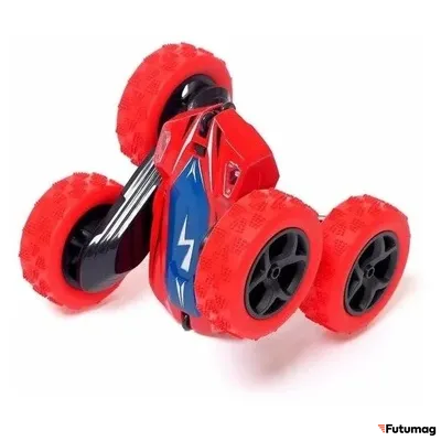 Дрифт машинка-перевертыш на радиоуправлении Красная