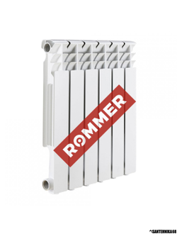 Радиатор отопления алюминиевый Rommer Optima 500/80 4 6 8 10 12 секций