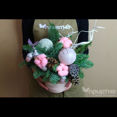 Новогодняя композиция № 1160