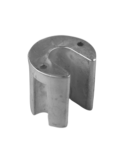 Цинковый анод Tecnoseal 00818 49x49x51мм подковообразный для ПЛМ Mercury Bravo I/II/III