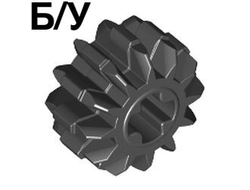! Б/У - Technic, Gear 12 Tooth Double Bevel, Black (32270 / 4177431) - Б/У