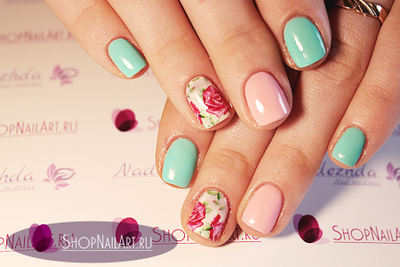 Слайдер-дизайн 001 - Розовые розы