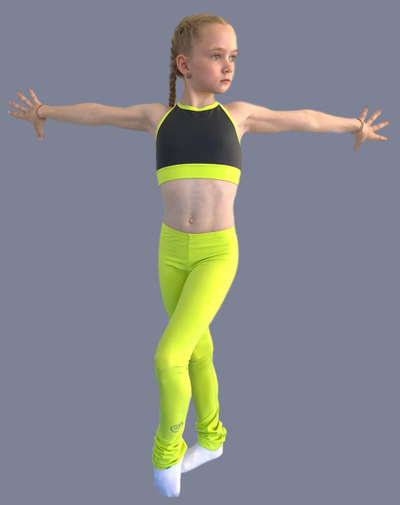 ЛЕГГИНСЫ С УДЛИНЕННОЙ ПЯТКОЙ (арт.000)