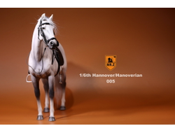 Серый конь - Коллекционная фигурка 1/6 Scale German Hanoverian Warmblood Horse Statue - Real Animal Series (No.17) - Mr.Z
