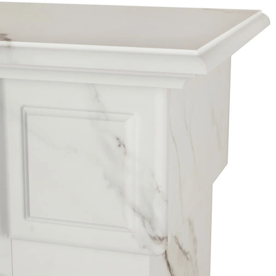 камин электрический Carolina Marble WT