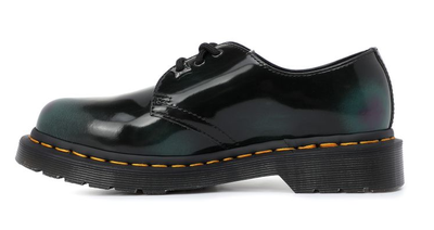 Полуботинки Dr. Martens 1461 хамелеон темно-зеленые