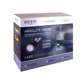Светодиодные ПТФ линзы MTF Light серия ABSOLUTE VISION - Lexus, Toyota  Артикул: FL44K55T
