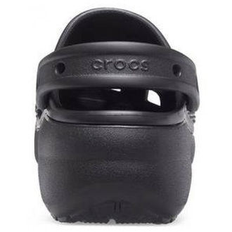 CROCS CLASSIC PLATFORM CLOG W ЧЕРНЫЕ