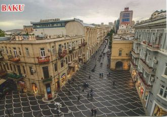 Baku. Торговая улица