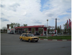 Реклама на АЗС в районе Печатники