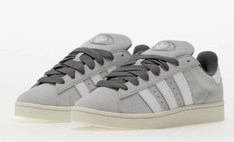 Adidas Campus 00s Grey White (Серые) сбоку